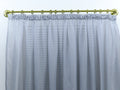 Single Blackout Curtain Rod(16 mm), French Style Finish for Window with Steel Rings and Hooks, Wall Mounting