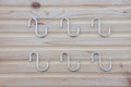 Steel Shower Curtain Hooks(Set) for Shower Curtain Rods- 16 mm./22 mm.
