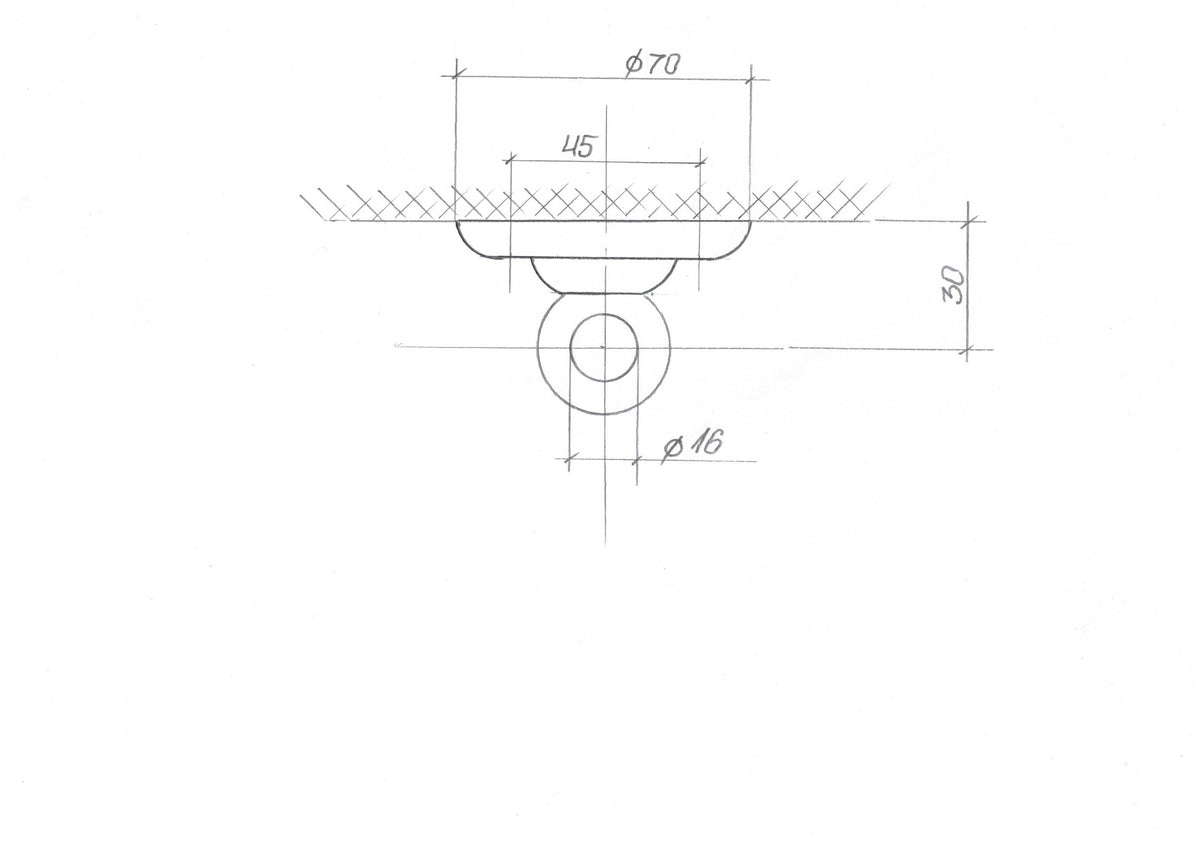 Single Curtain Rod for Window, Steel Rings & Hooks, Short Ceiling Brackets and Bullet Ends