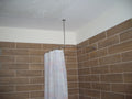 Curved Corner Shower Curtain Rod for Bathroom, Fitting and Dressing rooms, for Wall & Ceiling Installation