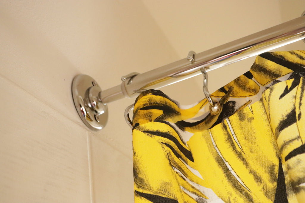 Straight Shower Curtain Rod for Bathroom, Fitting and Dressing room with Custom Size