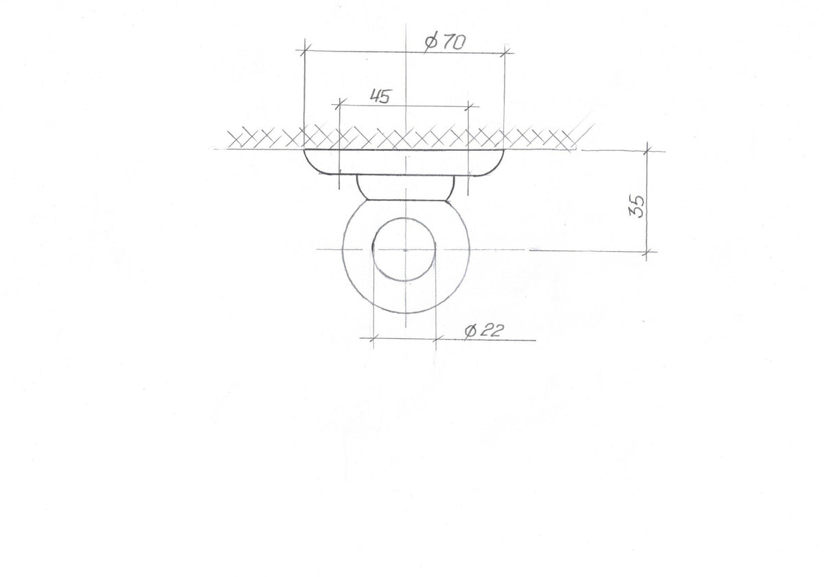 Single Curtain Rod for Window, Steel Rings & Hooks, Short Ceiling Brackets and Ball Ends