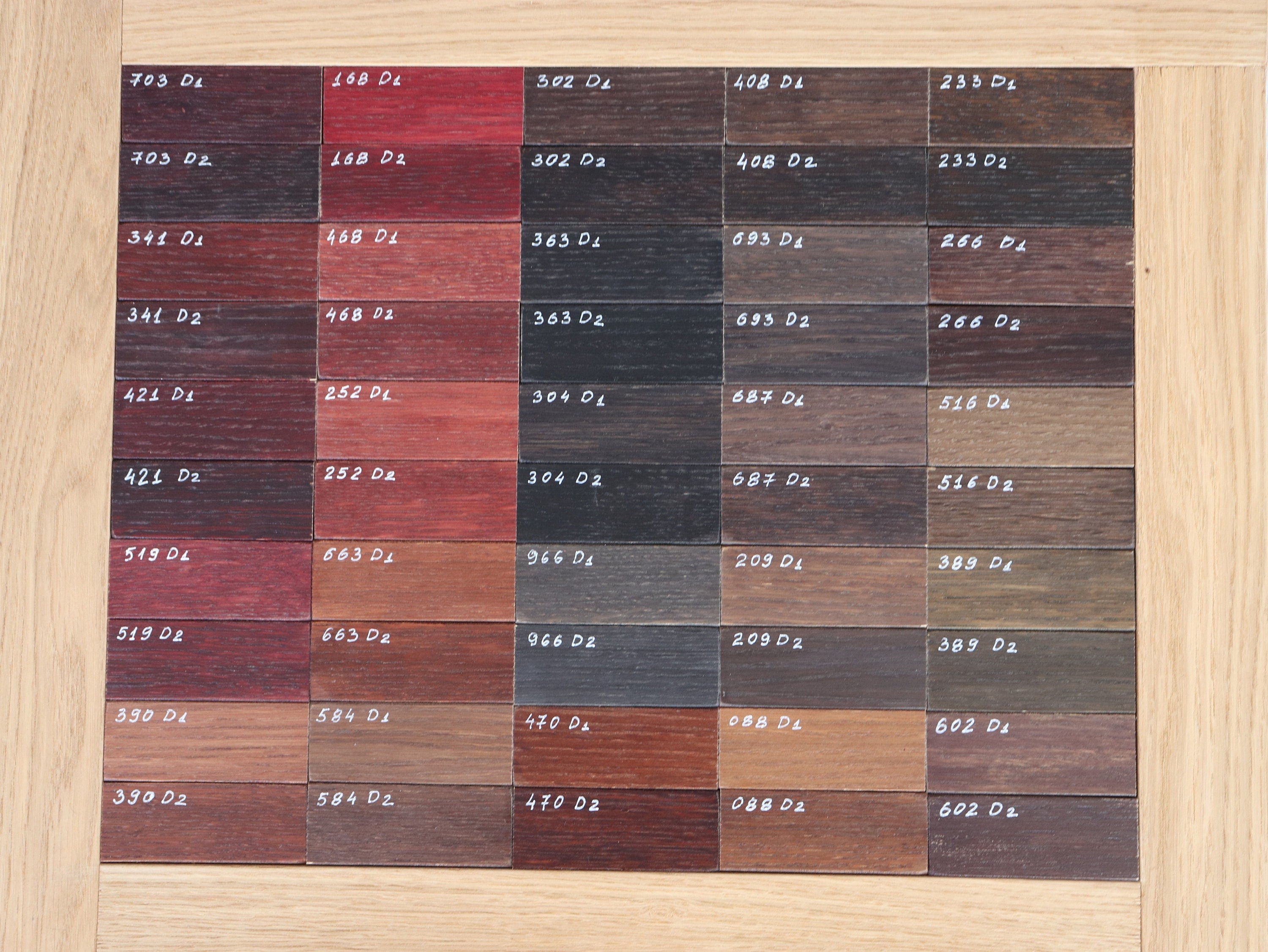 Color Samples for Window Valance, Cornice Board, Pelmet Box- Veneered MDF OAK, Many Colors Finishes