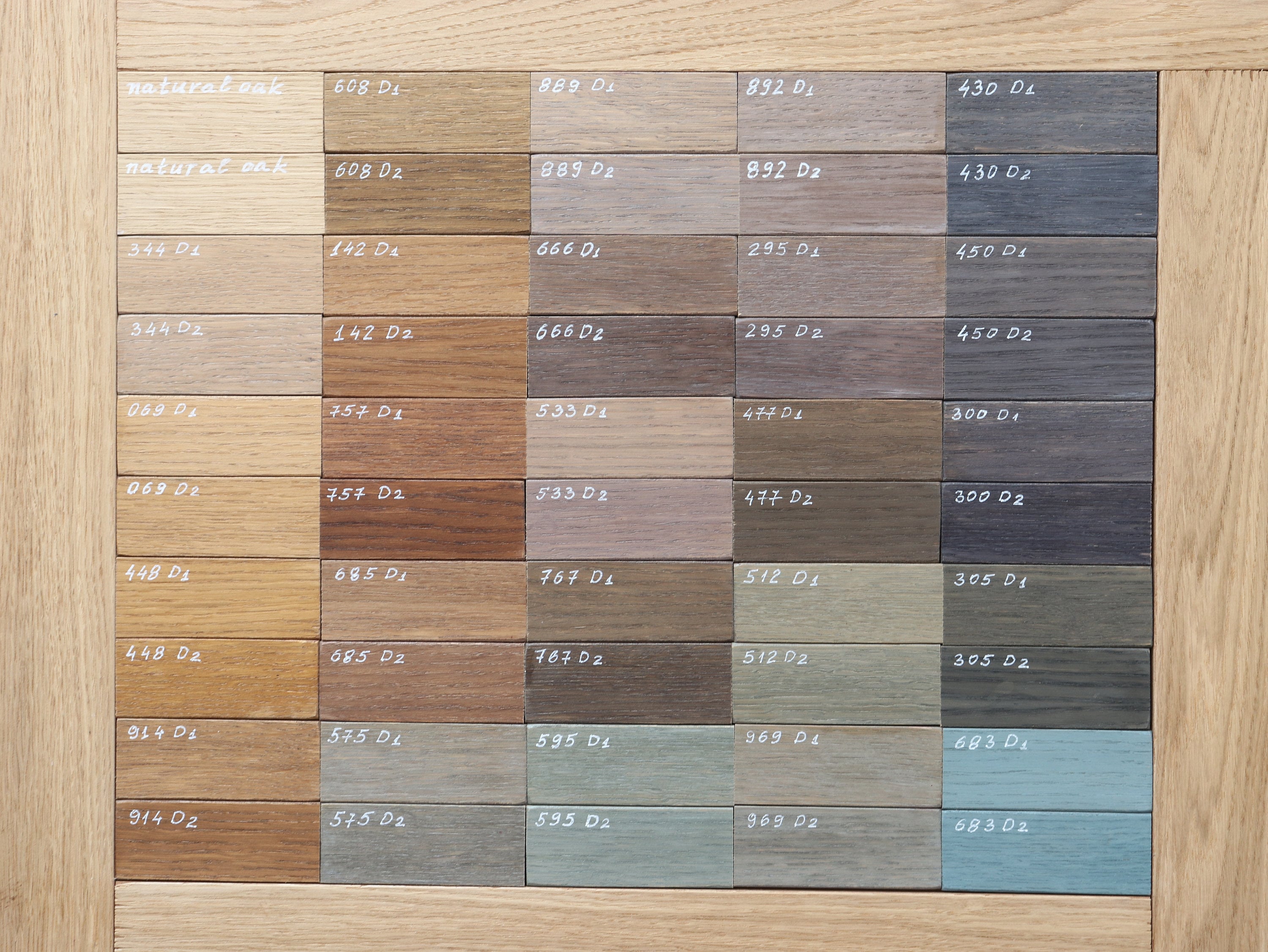 Color Samples for Window Valance, Cornice Board, Pelmet Box- Veneered MDF OAK, Many Colors Finishes