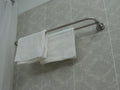 U Shaped Shower Towel Rack and Hanger, Double Rod- 16 millimeters thick