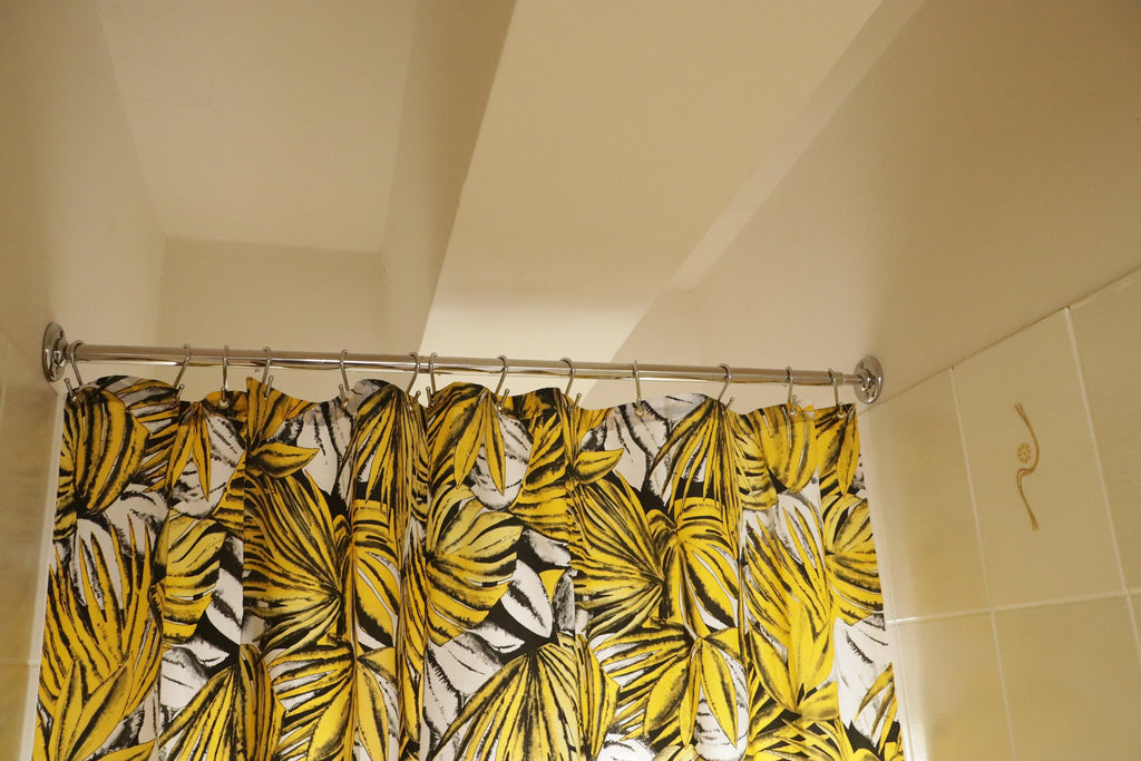 Straight Shower Curtain Rod for Bathroom, Fitting and Dressing room with Custom Size