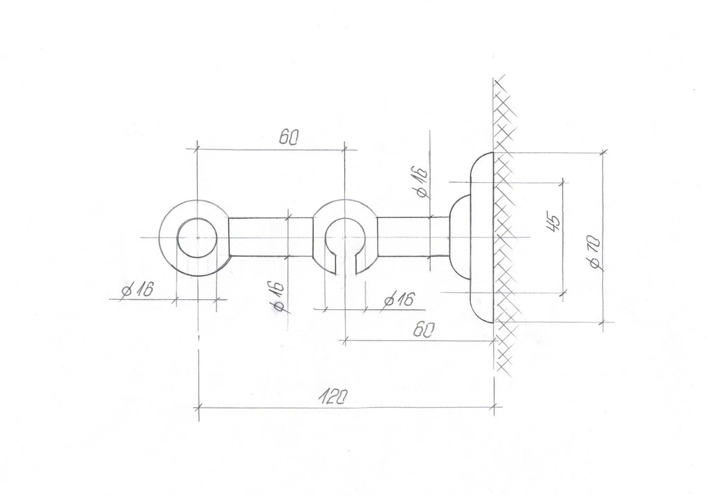Double Curtain Rod & Rail for Window, Steel Rings and Hooks, Rollers, Double Standard Wall Brackets and Cylinder Ends